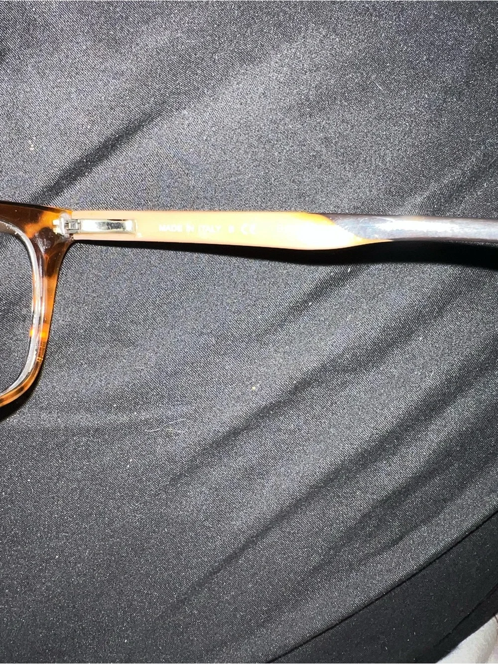 CHANEL Tortoiseshell Square Glasses in Brown and Amber Tones
